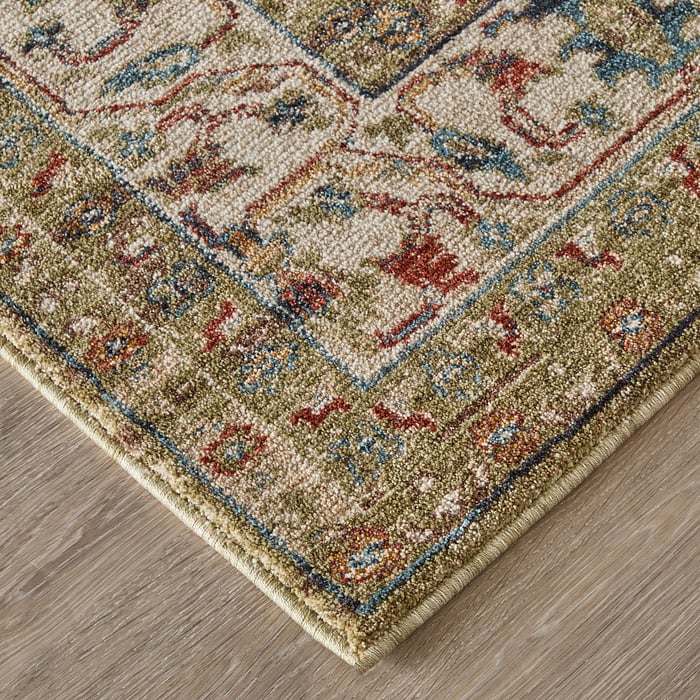 39SJF Green Pearson Collection Vintage Lifestyle Rug