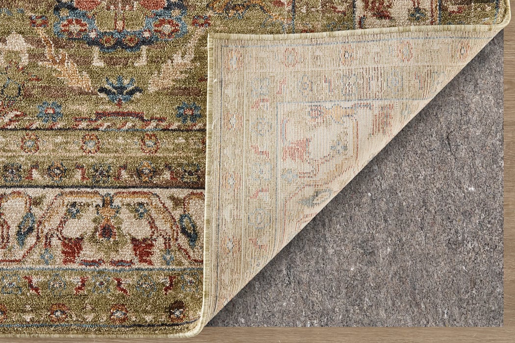 39SJF Green Pearson Collection Vintage Lifestyle Rug