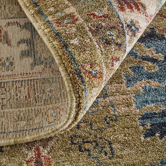 39SJF Green Pearson Collection Vintage Lifestyle Rug