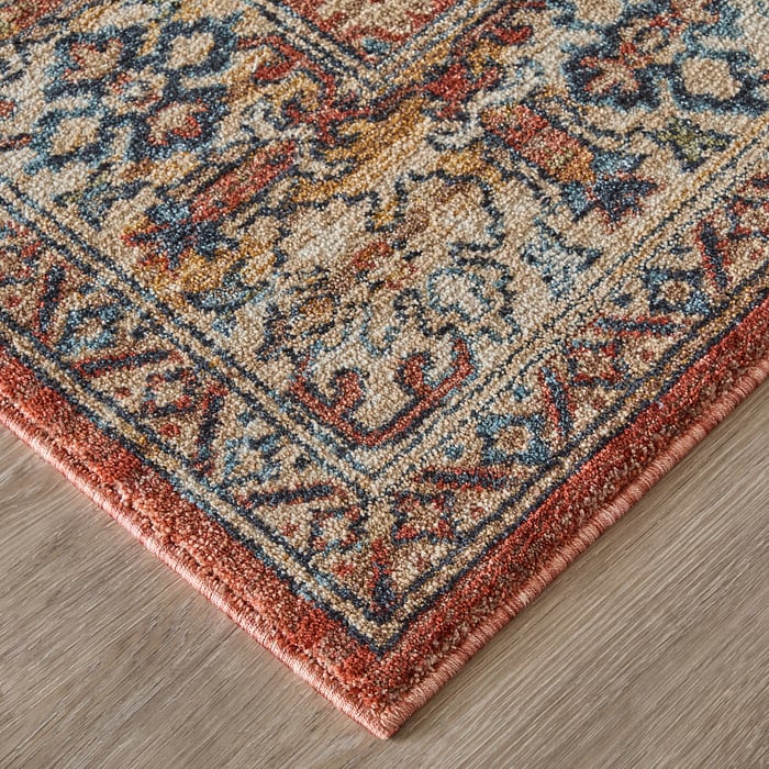 39SKF Rust Pearson Collection Vintage Lifestyle Rug