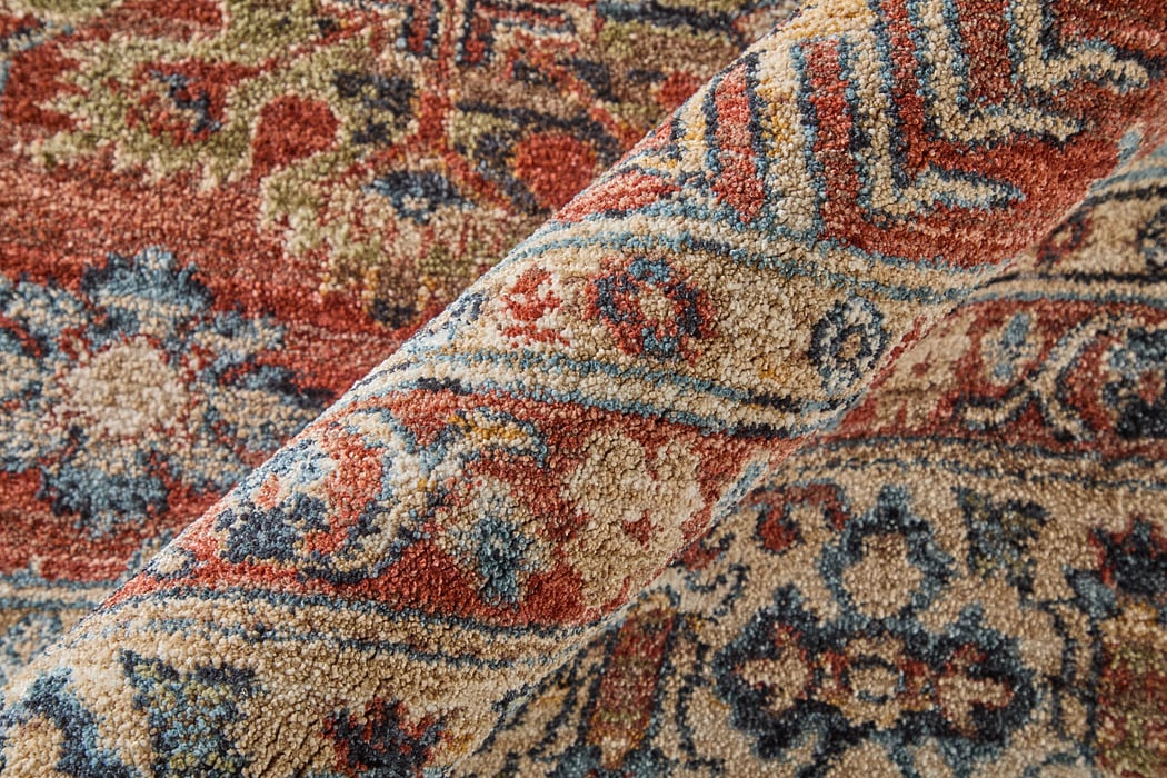 39SKF Rust Pearson Collection Vintage Lifestyle Rug
