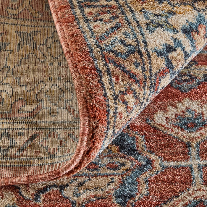 39SKF Rust Pearson Collection Vintage Lifestyle Rug