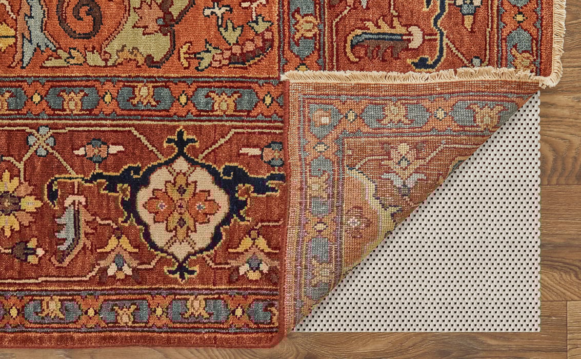 69BHF Rust/Rust Ralston Collection Persian Fine Rug