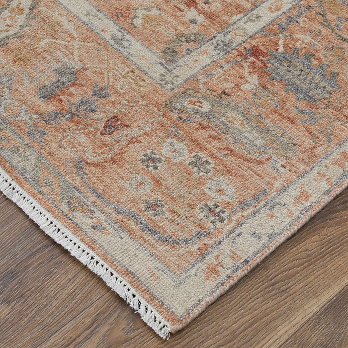 69BIF Peach Ronin Collection Persian Fine Rug