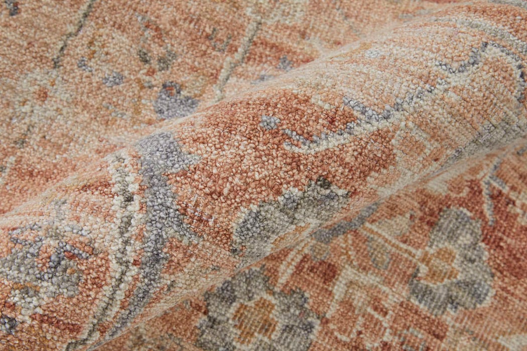 69BIF Peach Ronin Collection Persian Fine Rug