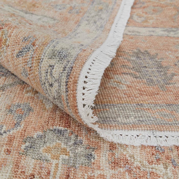 69BIF Peach Ronin Collection Persian Fine Rug