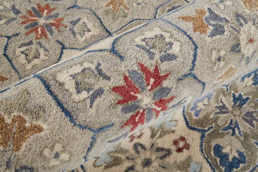 8638F Gray/Multi Rylan Collection Vintage Lifestyle Rug
