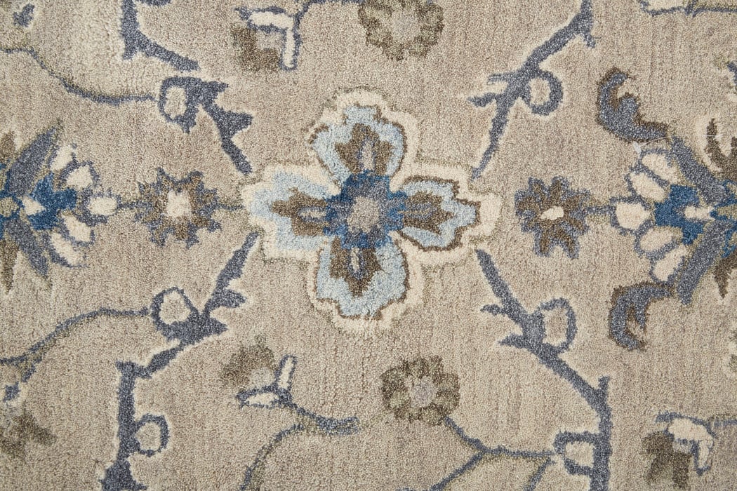 8640F Gray Rylan Collection Vintage Lifestyle Rug