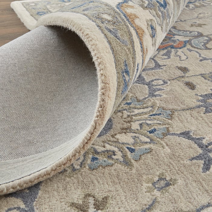 8640F Gray Rylan Collection Vintage Lifestyle Rug
