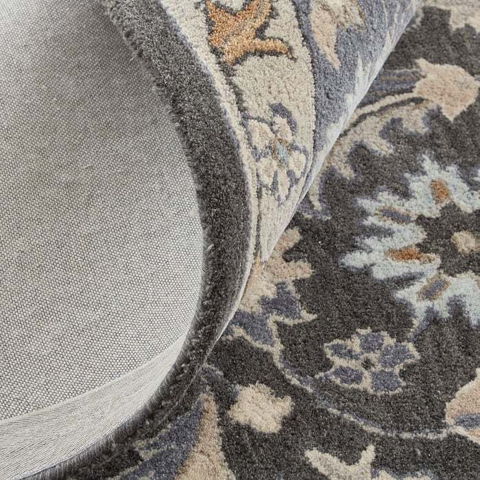 8643F Charcoal Rylan Collection Vintage Lifestyle Rug