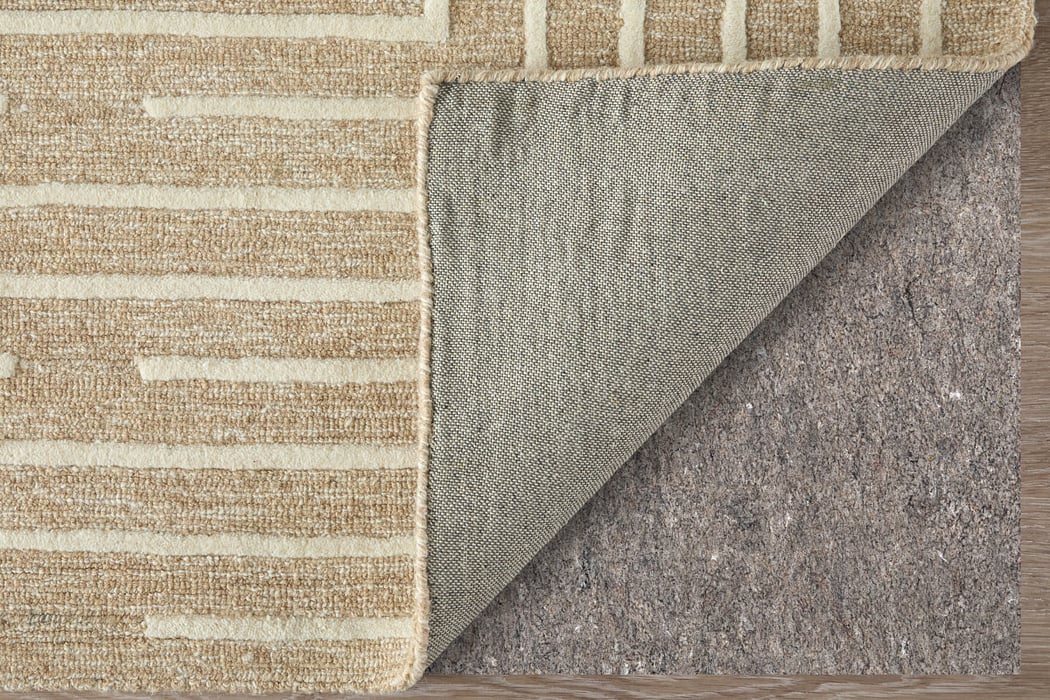 T8003 Beige/Ivory Fender Collection Geometric Thom Filicia Rug