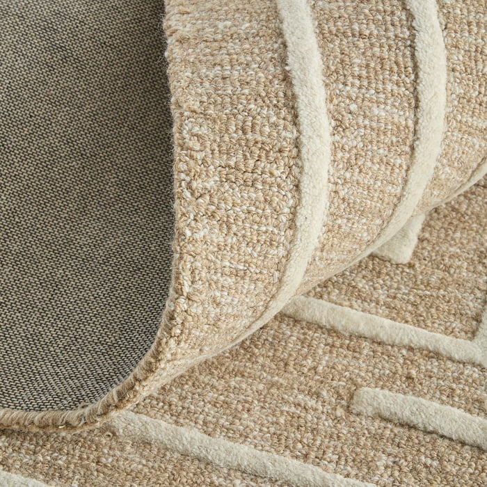T8003 Beige/Ivory Fender Collection Geometric Thom Filicia Rug