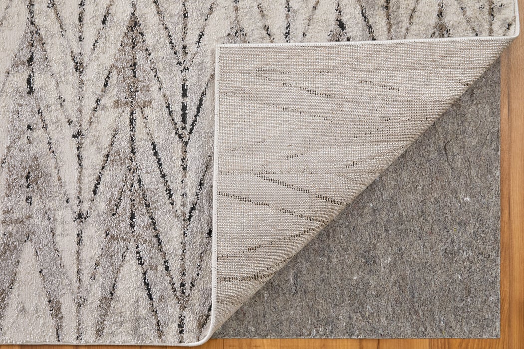 39NTF Beige/Brown Vancouver Collection Geometric Lifestyle Rug