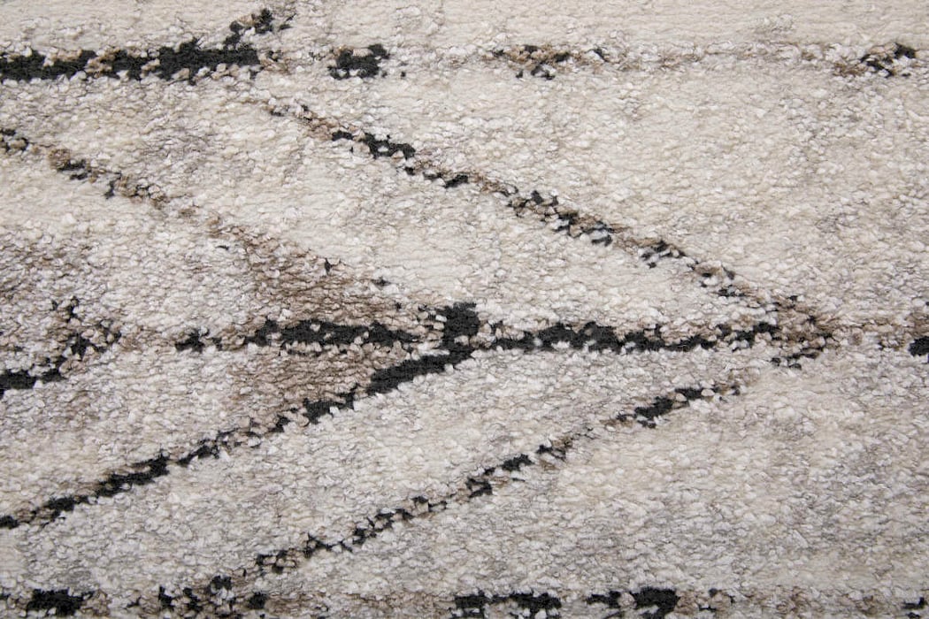 39NTF Beige/Brown Vancouver Collection Geometric Lifestyle Rug
