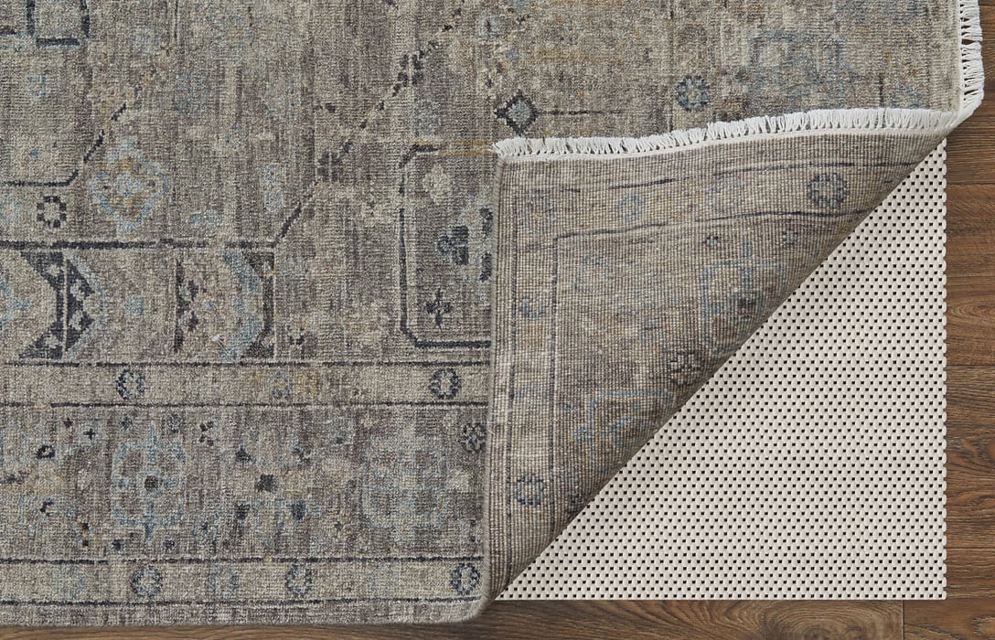 6955F Gray/Beige Wembley Collection Vintage Fine Rug