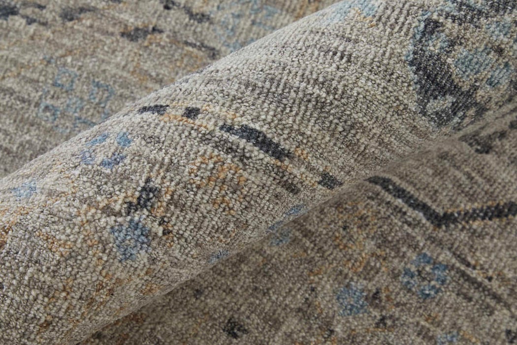 6955F Gray/Beige Wembley Collection Vintage Fine Rug