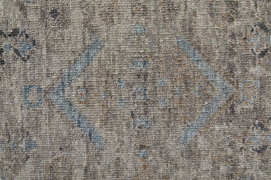 6955F Gray/Beige Wembley Collection Vintage Fine Rug