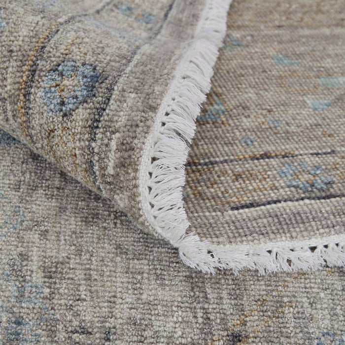 6955F Gray/Beige Wembley Collection Vintage Fine Rug