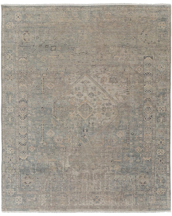 6975F Blue/Gray Wembley Collection Persian Fine Rug