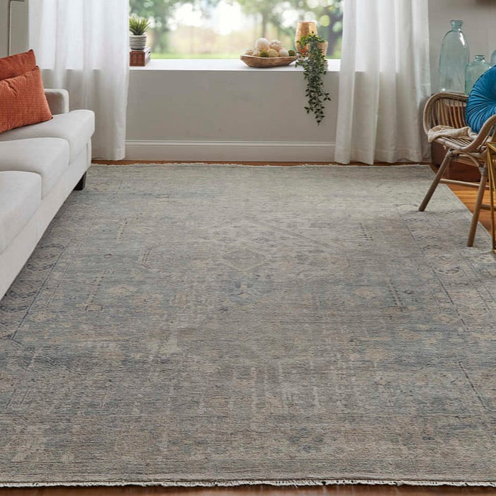 6975F Blue/Gray Wembley Collection Persian Fine Rug