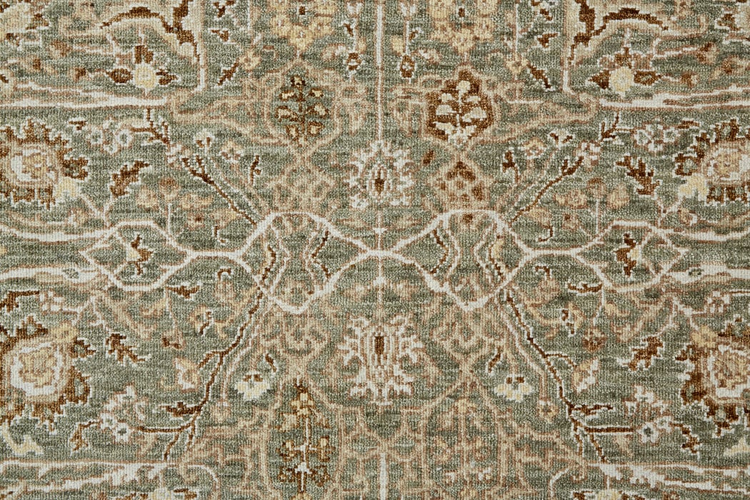 6802F Gray/Ivory Zander Collection Persian Loom-Ready Rug