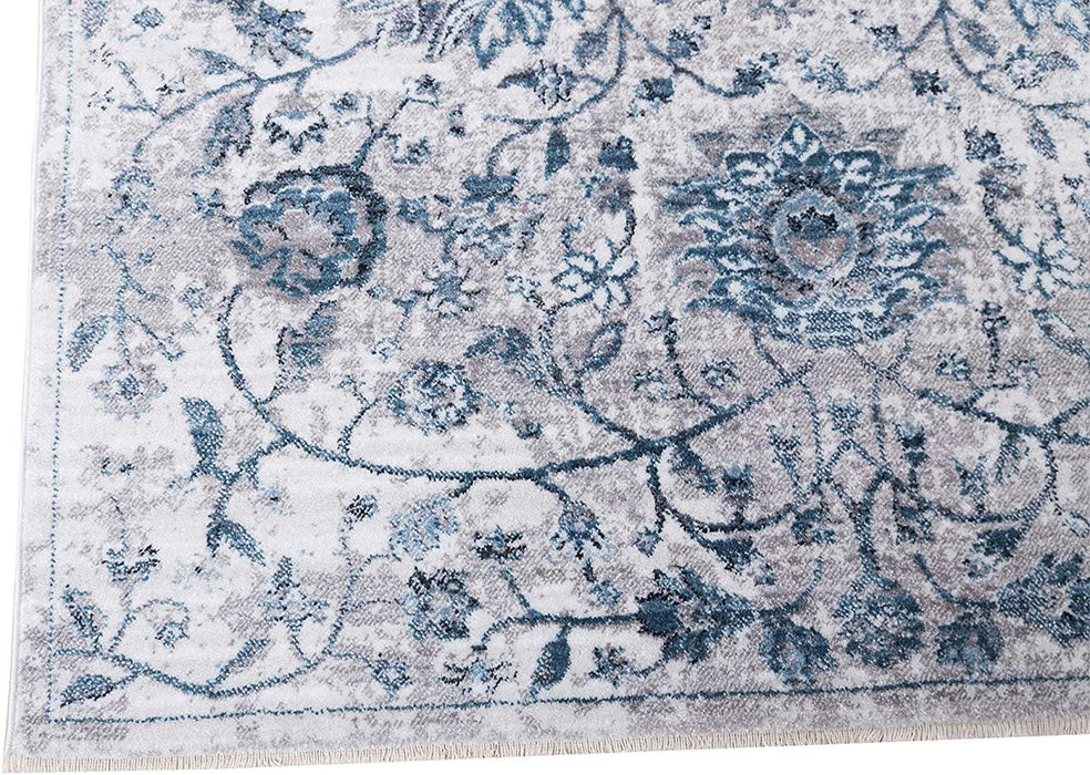 HR- Vintage Bohemian Floral Oriental Distressed