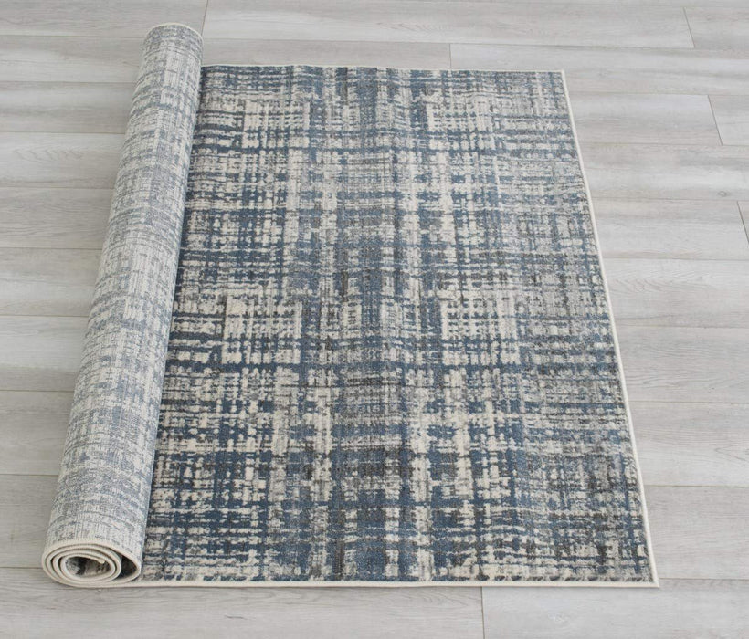 Checkered Abstract Pattern Distressed- Modern Vintage #98