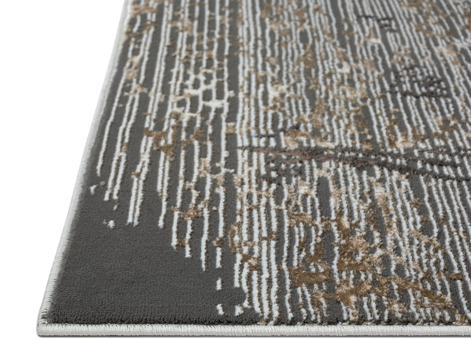 HR Premium Super Soft Polyester Abstract Area Rug #453