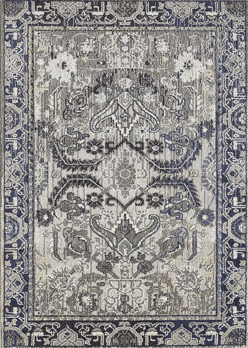 Faded Distressed Kashan Vintage #27