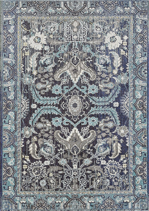 Faded Distressed Kashan Vintage #27