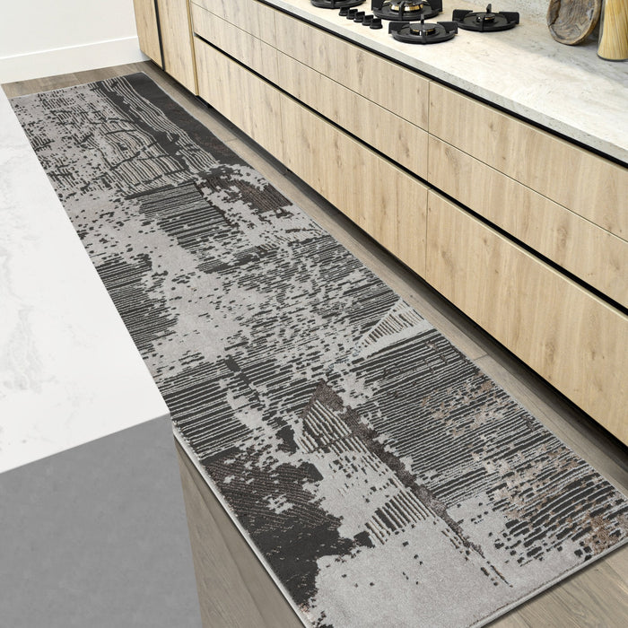 HR Premium Super Soft Polyester Abstract Area Rug #453