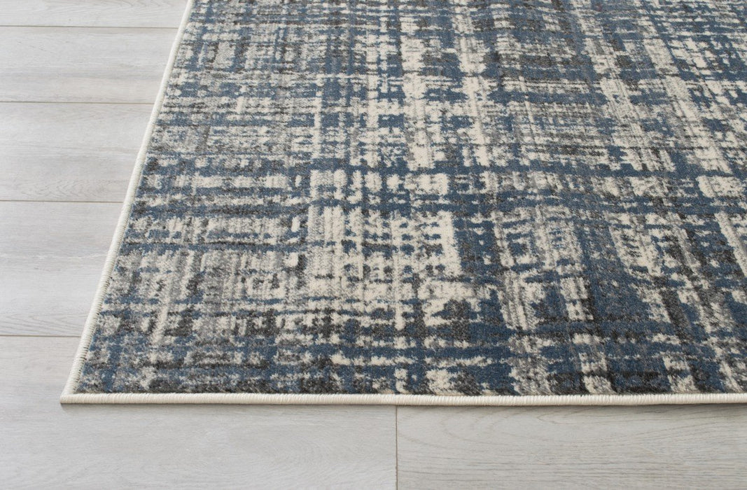 Checkered Abstract Pattern Distressed- Modern Vintage #98