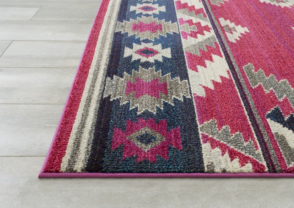 Southwestern Faded Area Rug #33