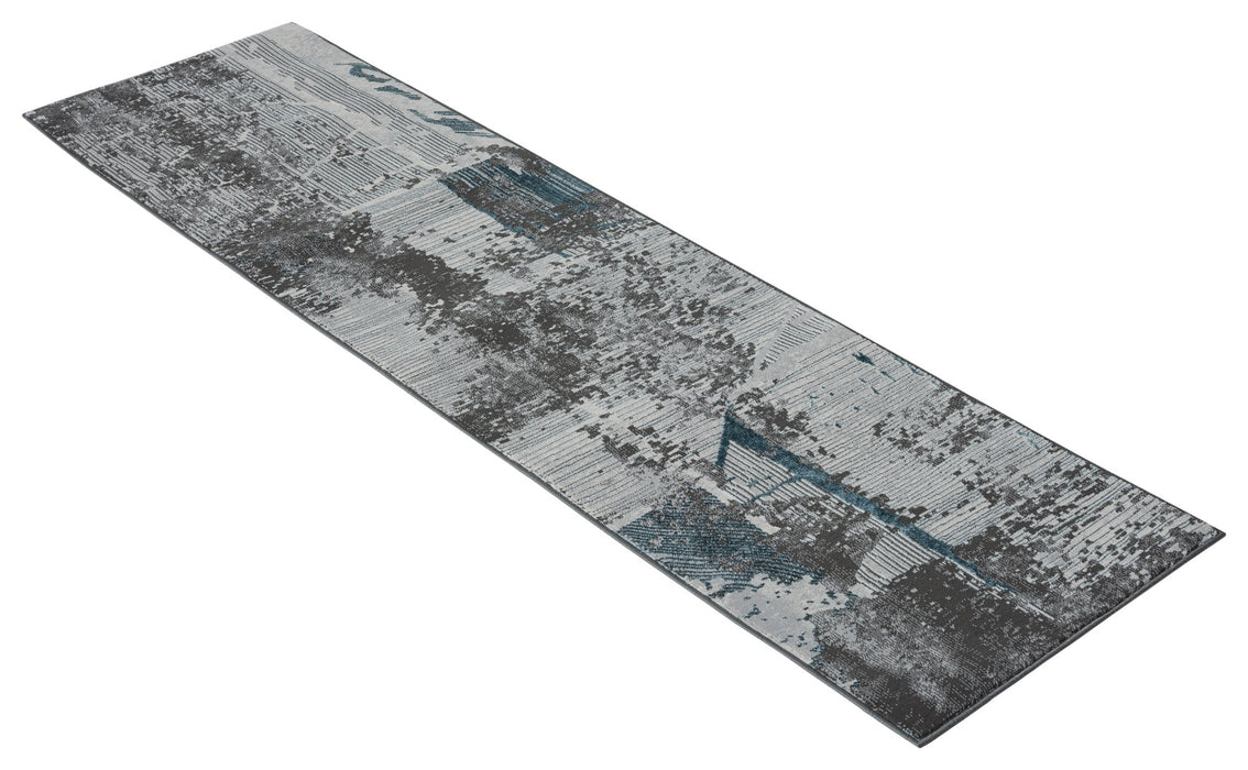 HR Premium Super Soft Polyester Abstract Area Rug #453