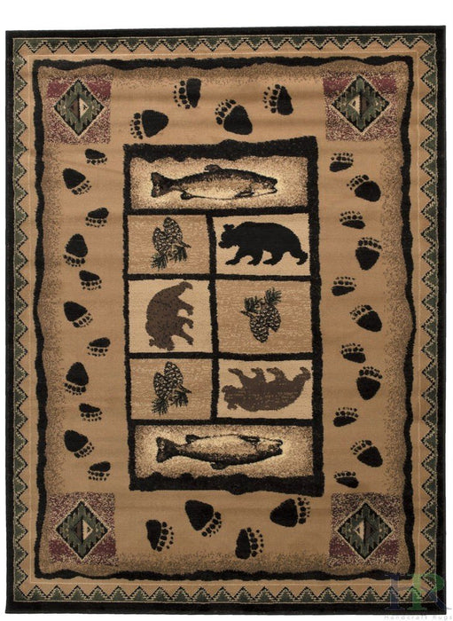 HR Bear / Fish / Footprint