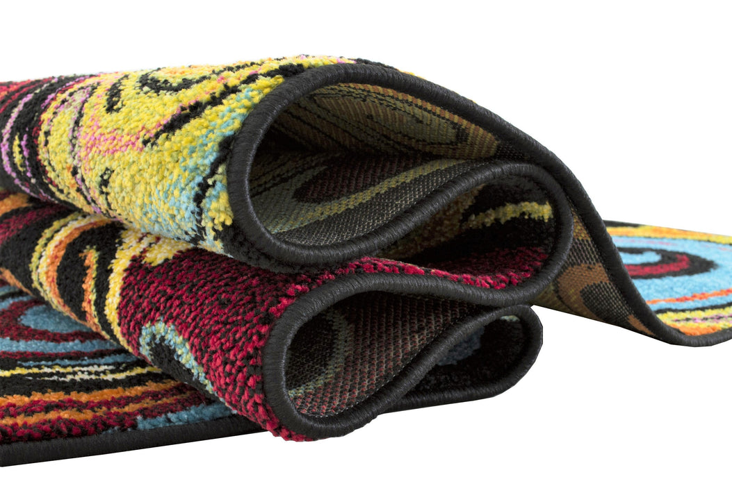Swirls Multicolor Rug