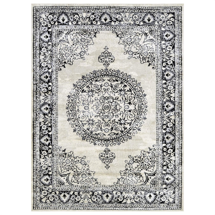 HR Traditional Rug for Living Room Antiqued Oriental Boho Décor