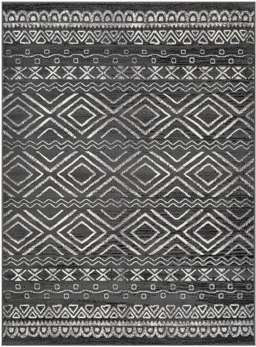 Southwestern Rug for Living Room Antiqued Trellis Gray and White Area Rug Boho D????cor Rugs for Bedroom