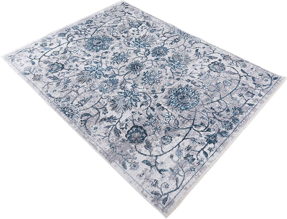 HR- Vintage Bohemian Floral Oriental Distressed