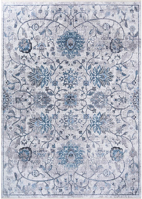HR- Vintage Bohemian Floral Oriental Distressed