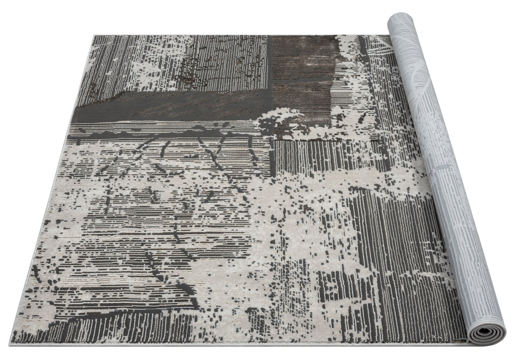 HR Premium Super Soft Polyester Abstract Area Rug #453