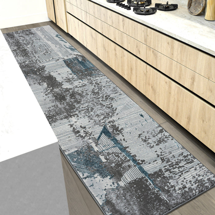 HR Premium Super Soft Polyester Abstract Area Rug #453
