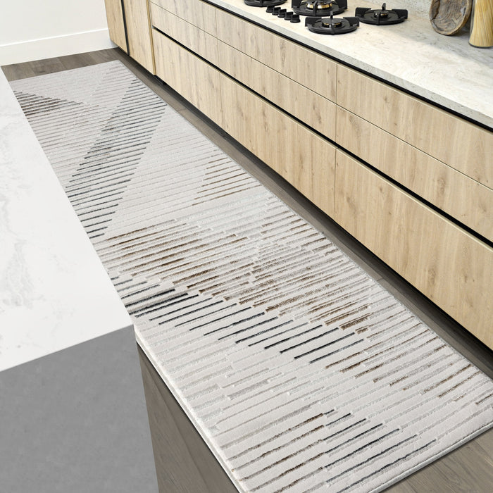 HR Premium Super Soft Polyester Abstract Area Rug #11451